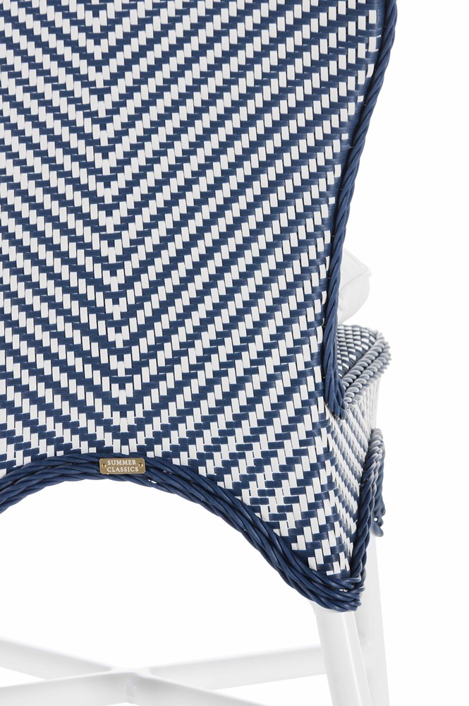 Savoy Side Chair - Chalk/Navy