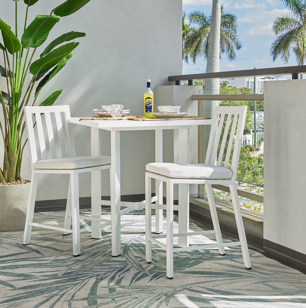 Aris Armless Counter Stool