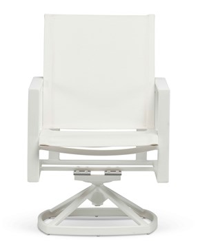 Studio Sling Swivel Rocker Dining Arm Chair