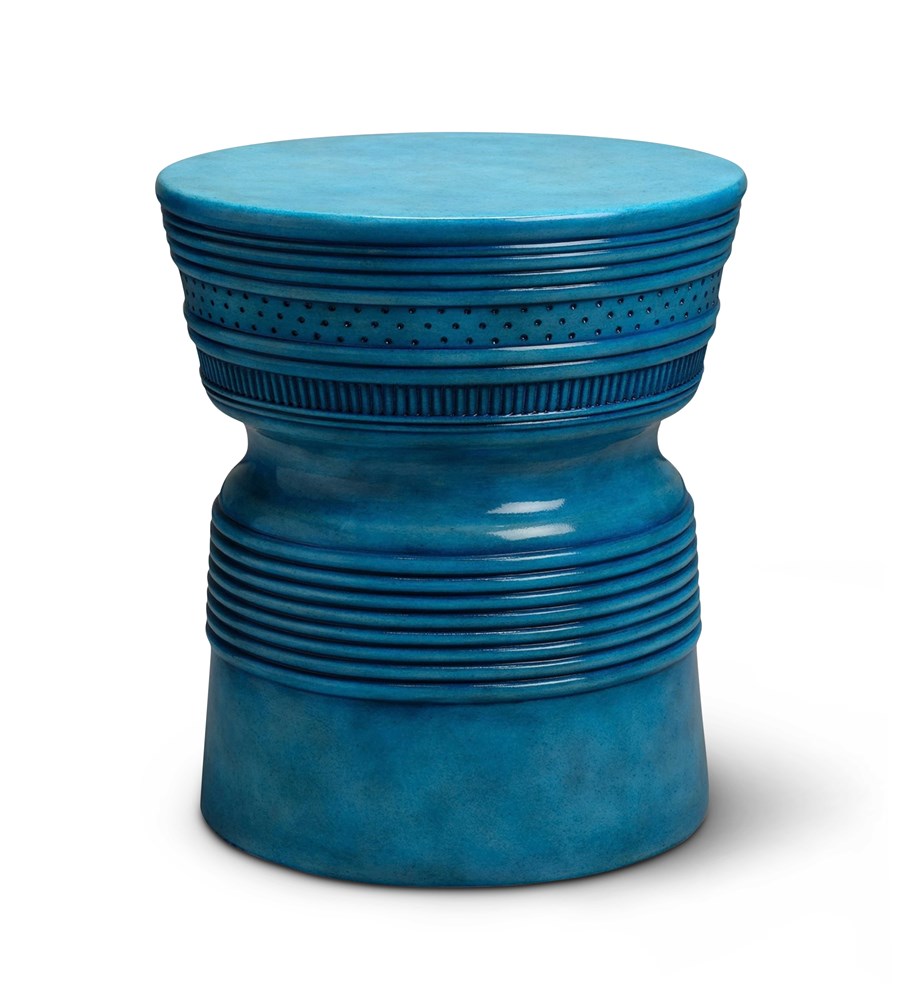 Astoria Stool - Blue Waves