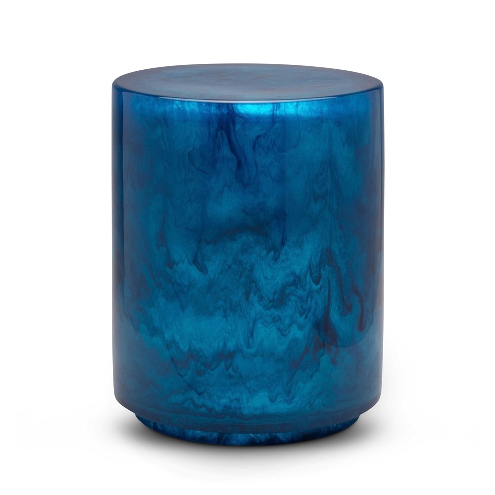 Murni Stool - Cobalt Blue