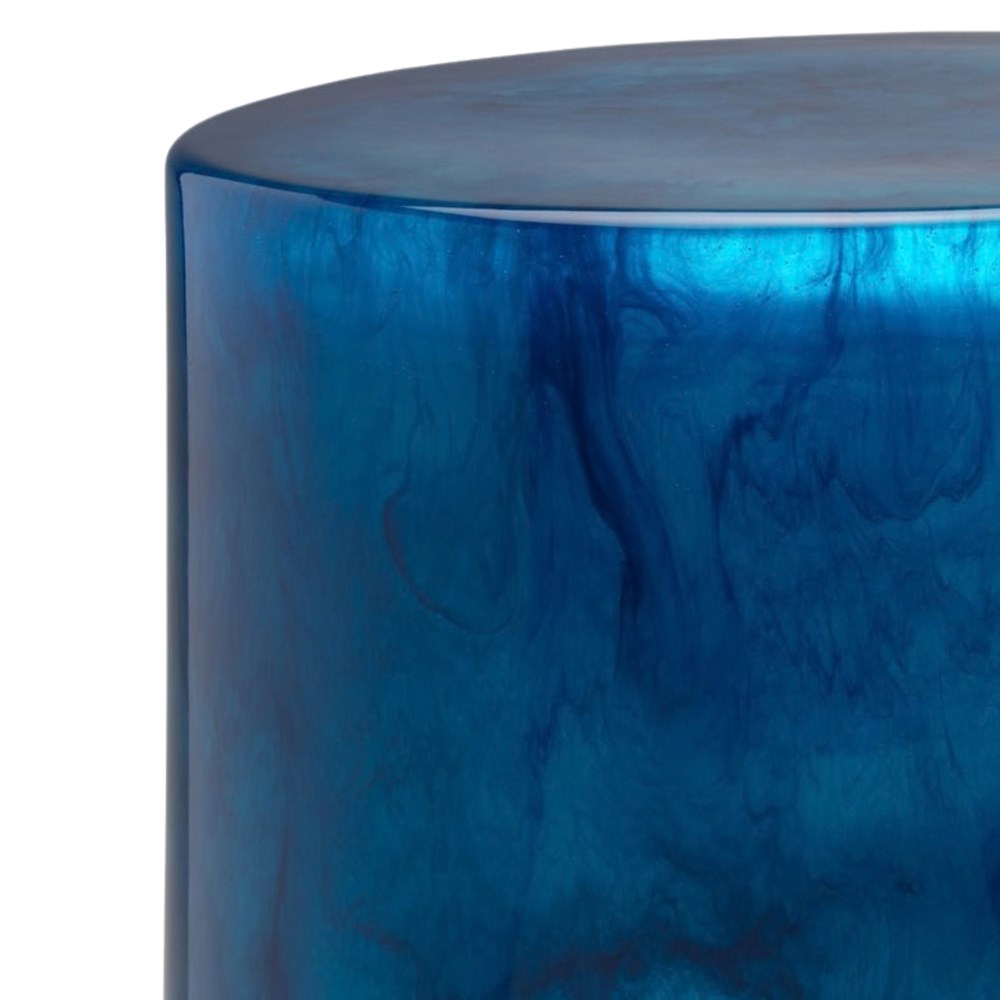 Murni Stool - Cobalt Blue