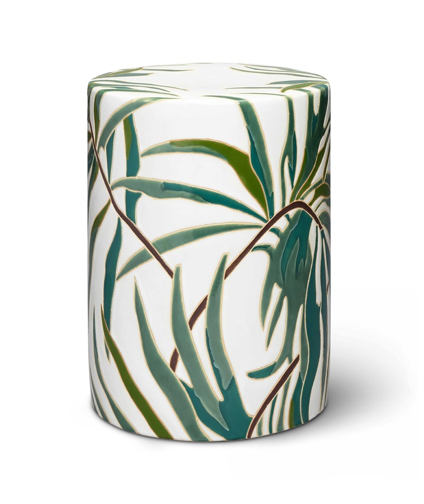 Dorothy Stool - Tropical Palm