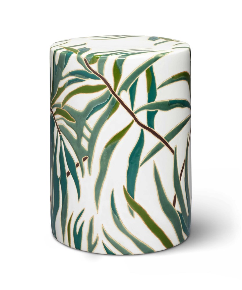 Dorothy Stool - Tropical Palm