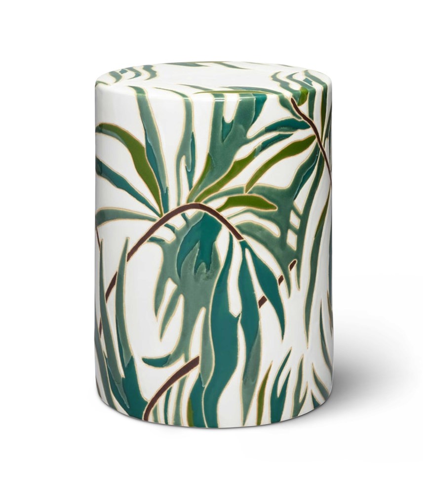 Dorothy Stool - Tropical Palm