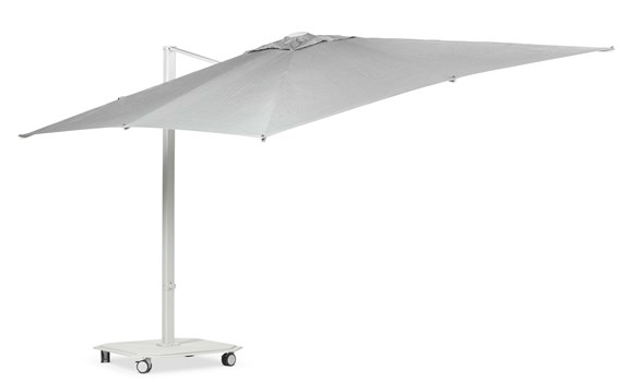 10' Square Cantilever Umbrella - Grey