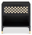 Verona Black Nightstand