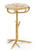 Gold Twig Side Table
