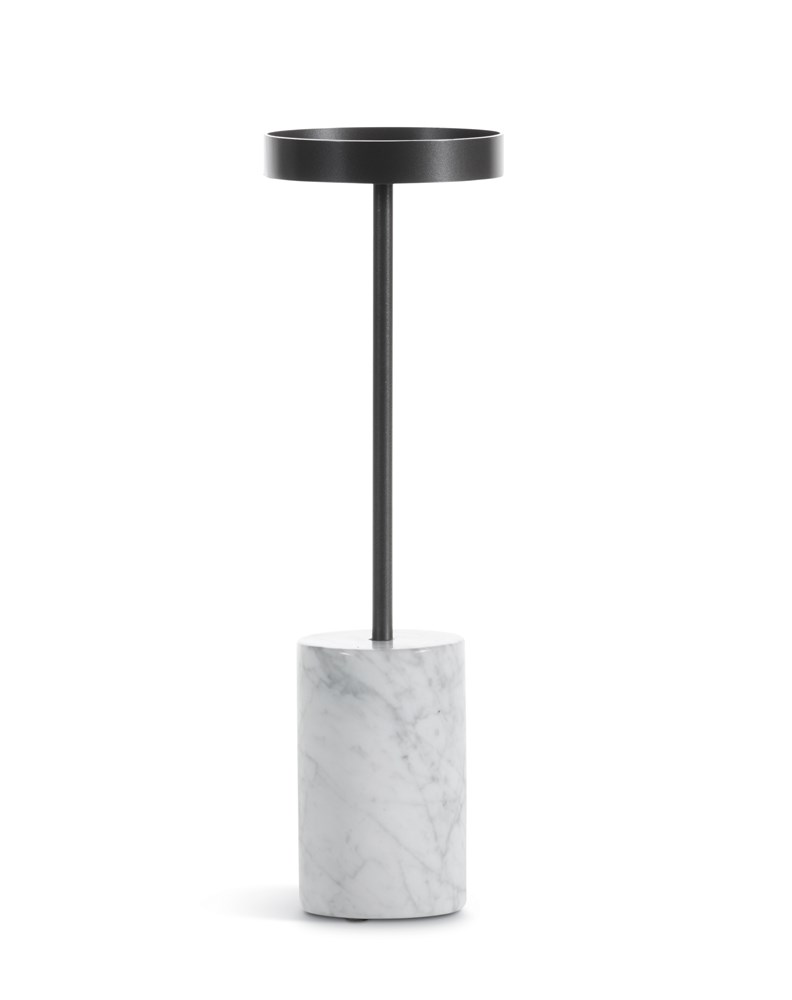 Derby Drink Table - Gunmetal