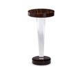 Liora Acrylic and Wood Drink Table