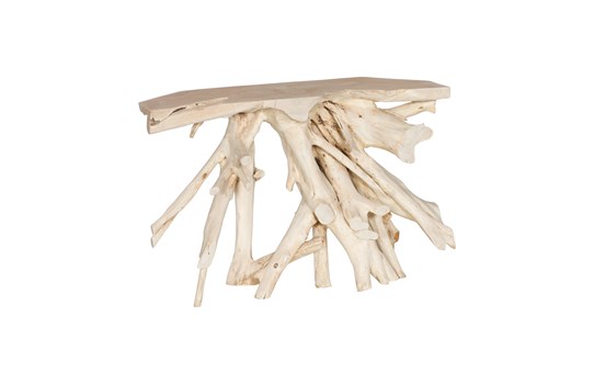 Teak Root Console Table I
