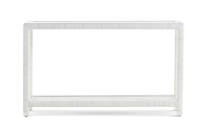 Pine Isle Console Table - Frost