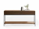 Cora Console Table - Natural Walnut Cora Console Table - Natural Walnut