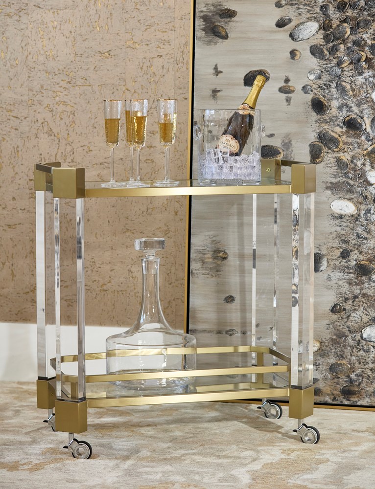 Pinnacle Bar Cart