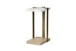 Carino Drinks Table - Sand Cerused