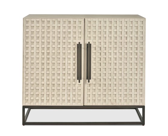 River Rock Lattice Hall Chest