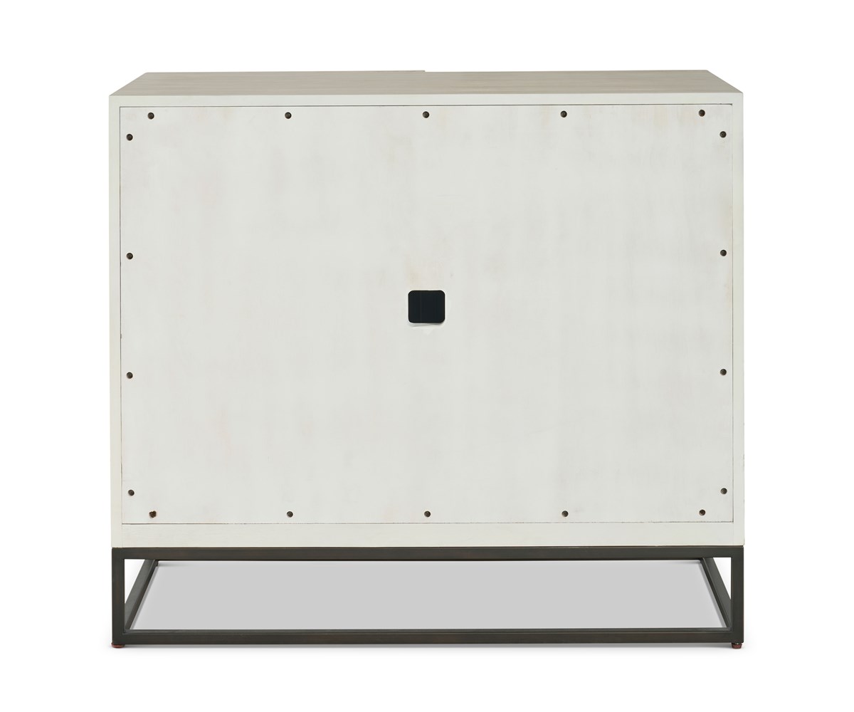 River Rock Lattice Hall Chest