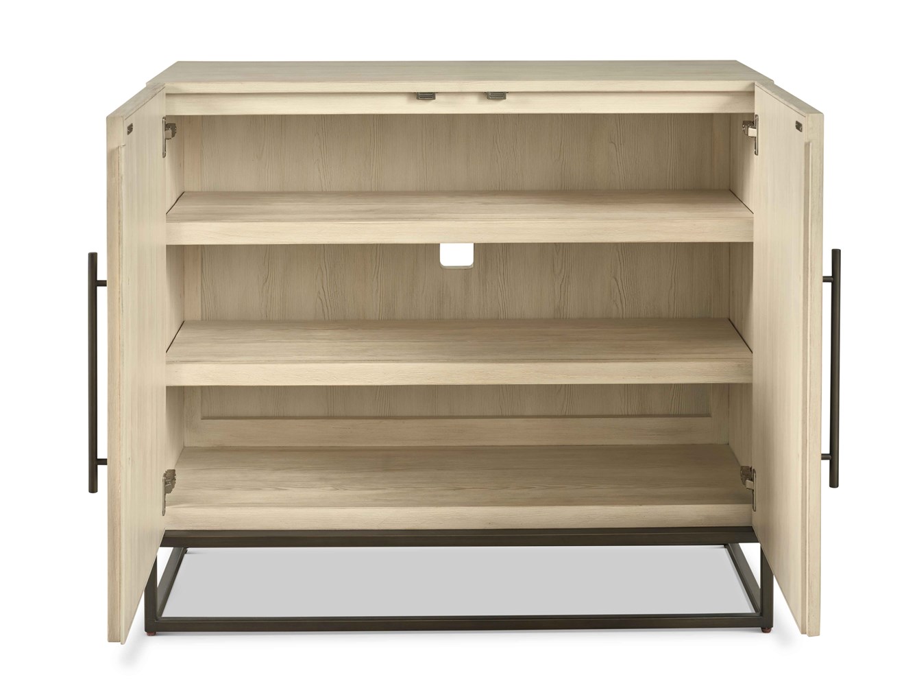River Rock Lattice Hall Chest
