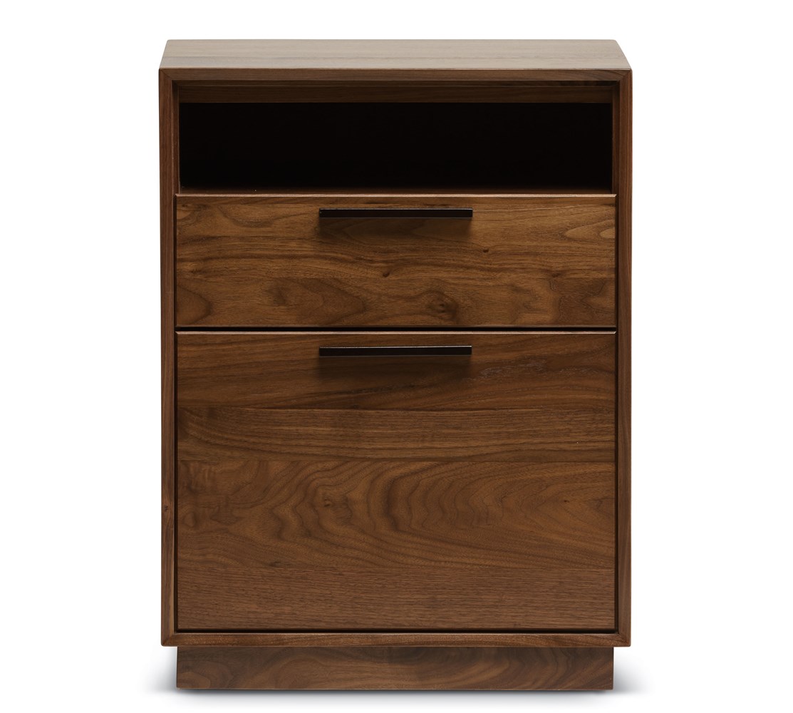 Intel Narrow Rolling File Cabinet with Cubby