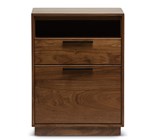 Intel Narrow Rolling File Cabinet with Cubby