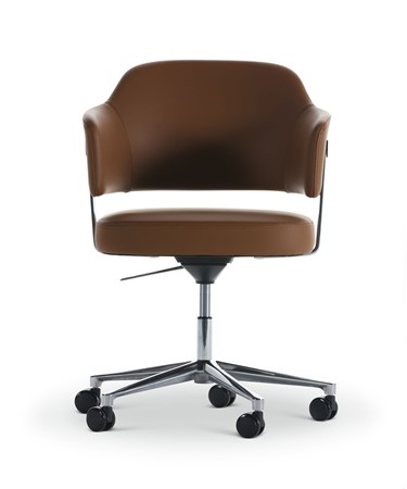 Circa Desk Chair - Saddle Leather