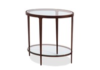Ellipse Oval End Table