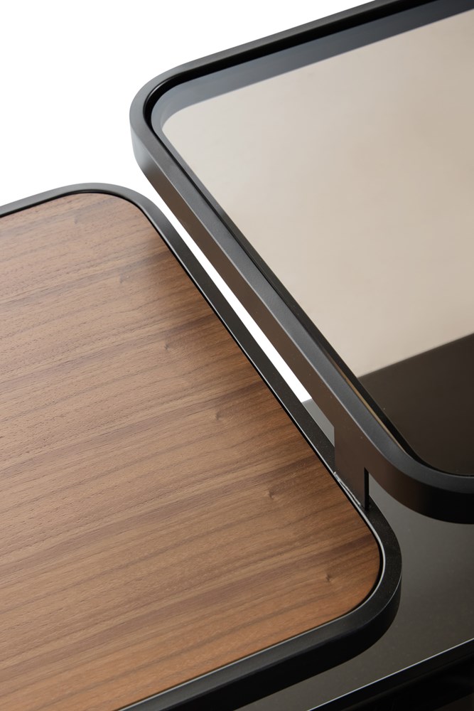 Quattro Cocktail Table with Casters