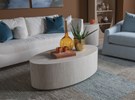 Cassio Oval Cocktail Table