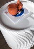 Volante Round Drum End Table Volante Round Drum End Table