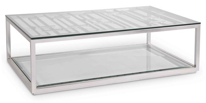 Mar Monte Rectangular Grate Cocktail Table