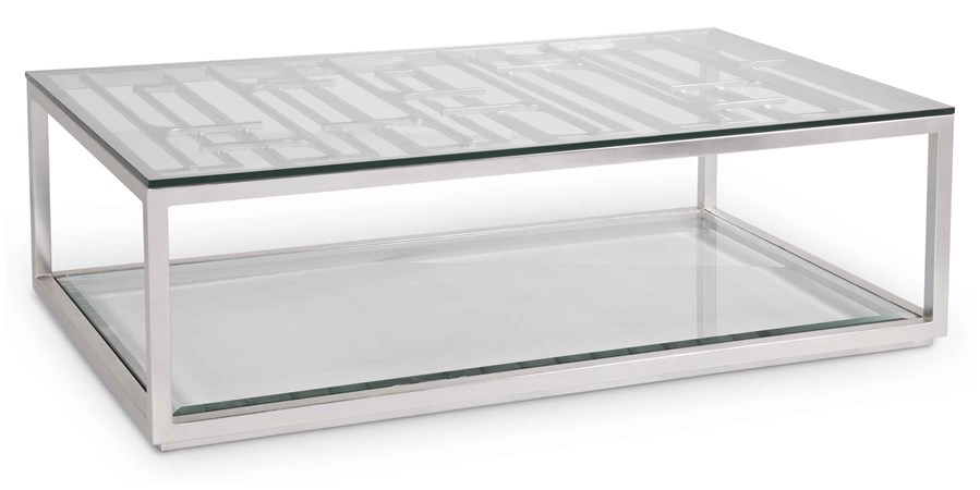 Mar Monte Rectangular Grate Cocktail Table