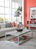 Mar Monte Rectangular Grate Cocktail Table Mar Monte Rectangular Grate Cocktail Table