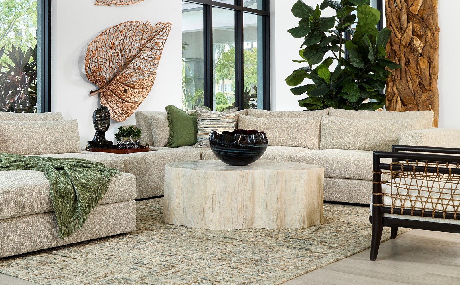 Camilla Fossilized Cocktail Table
