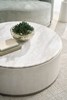 Carino Round Cocktail Table - Frost