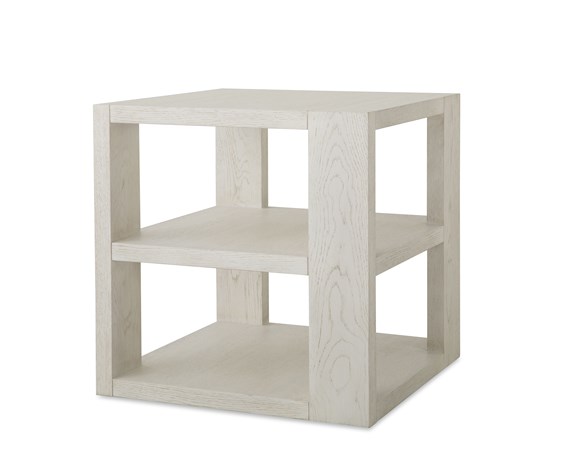 Carino End Table - Frost