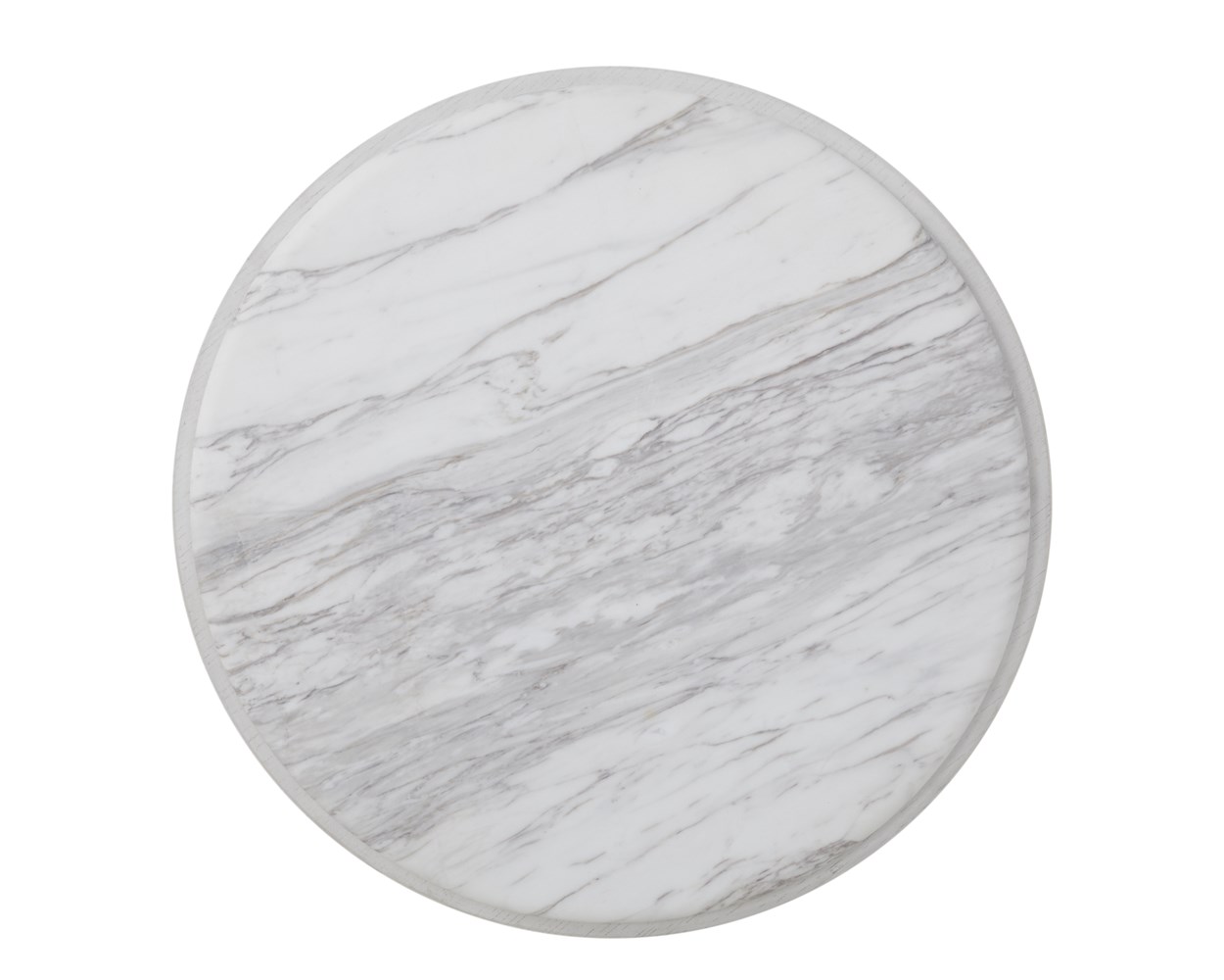 Carino Round Side Table - Frost