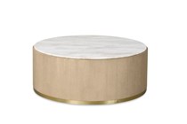 Carino Two Drawer Nightstand - Frost