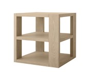Carino Two Drawer Nightstand - Frost