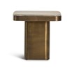 Jupiter Side Table - Glam Travertine