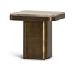 Jupiter Side Table - Glam Travertine
