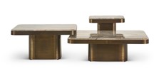 Jupiter Side Table - Glam Travertine