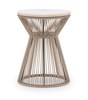 Bali Round Rope End Table