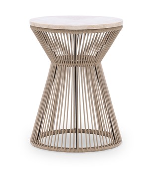 Bali Round Rope End Table