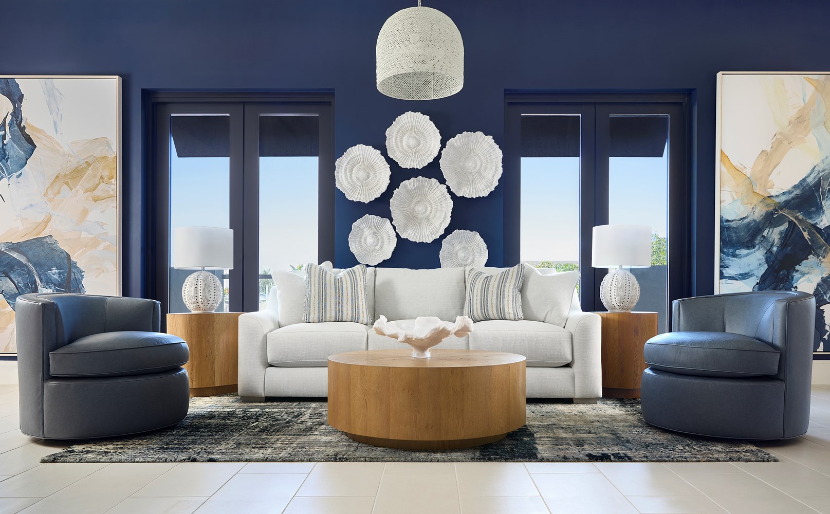 Palm Island End Table