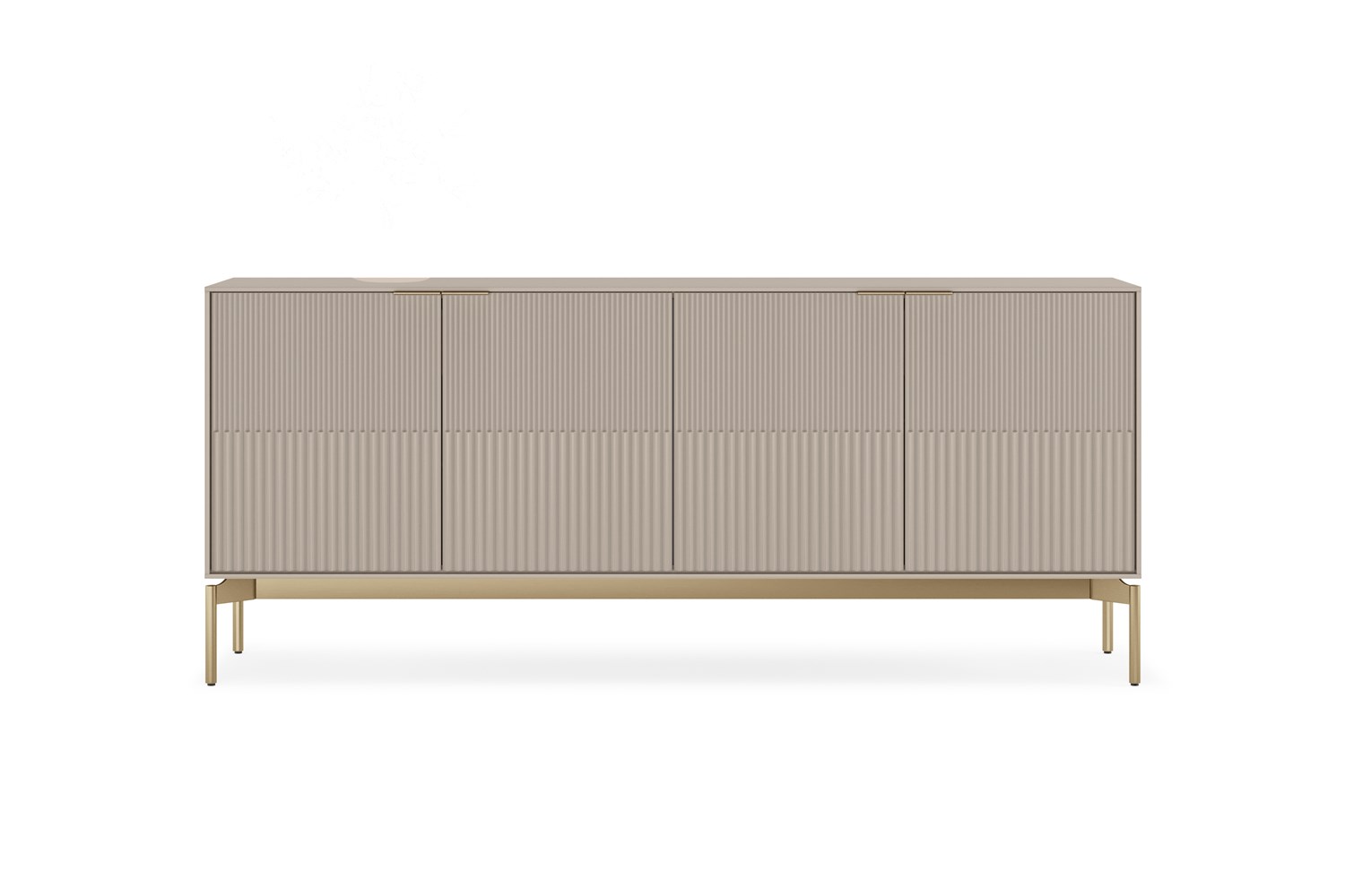 Zig Media Console - Dune/Brass