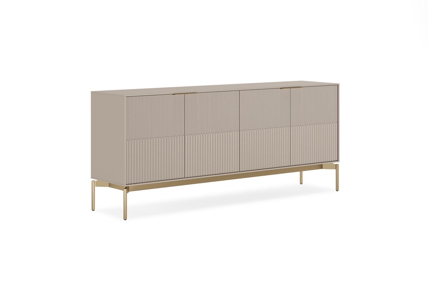 Zig Media Console - Dune/Brass