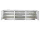 Contango White Long Media Console