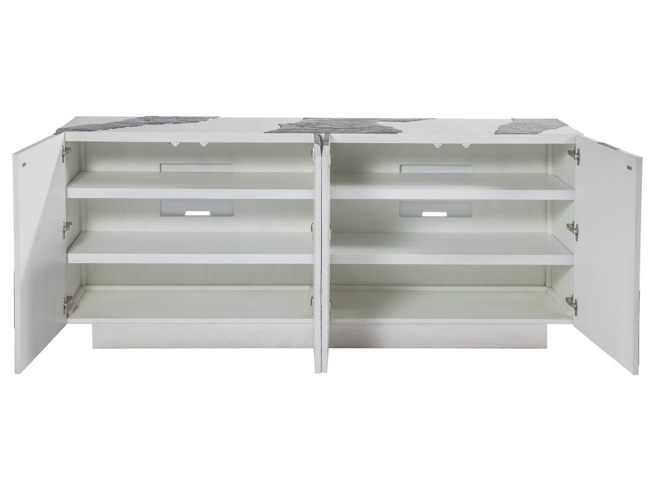 Contango White Media Console