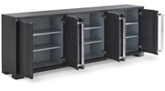 Alexa Long Linen Media Console Alexa Long Linen Media Console