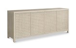River Rock Lattice Credenza